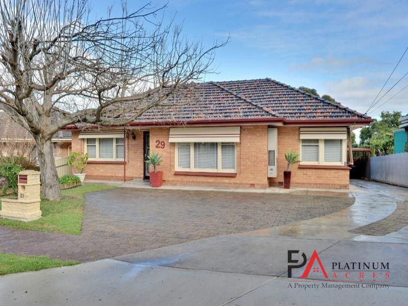 29 O’Loughlin Road, Valley View  SA  5093